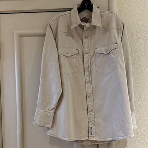Cowboy WorkFlex Beige Shirt